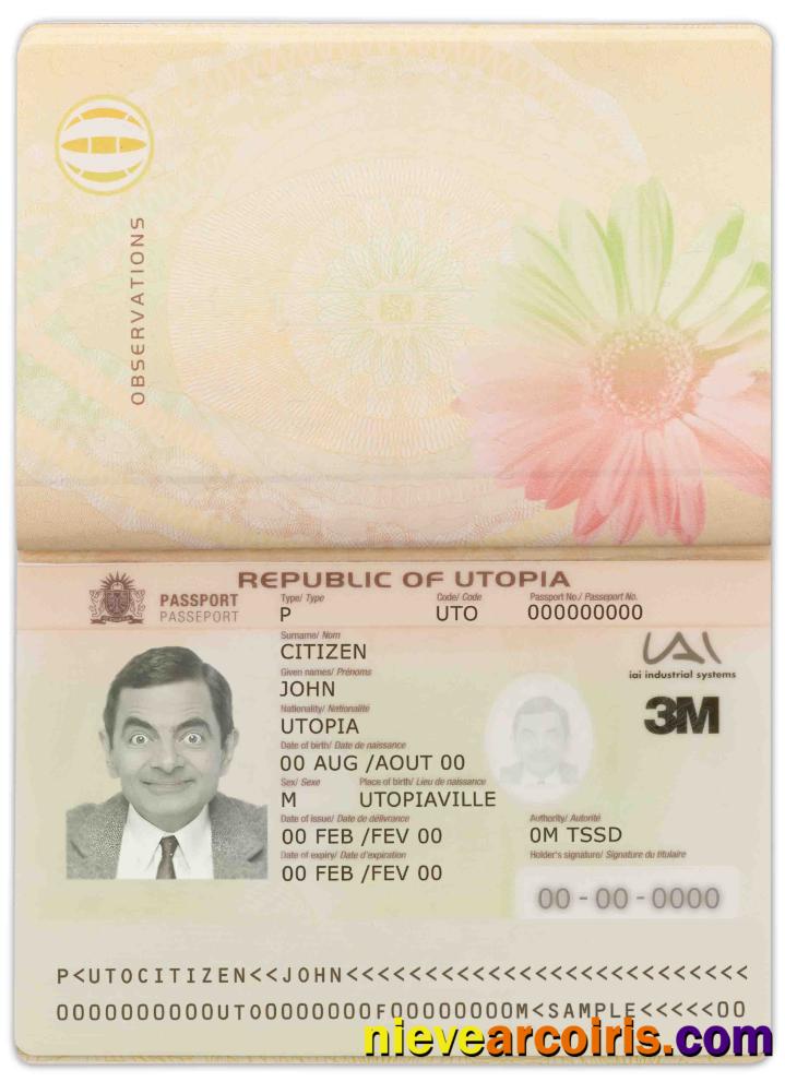 Utopia passport